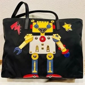【超美品】PRADA カナパ ロボット Prada | Bags | Auth Prada Robot Tote Limited Edition | Poshmark